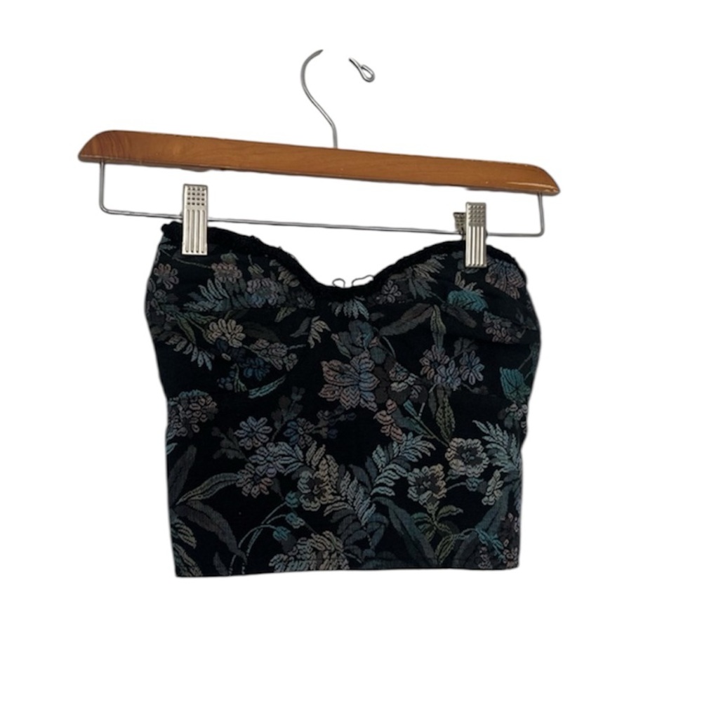 Floral Strapless Y2K Vintage Corset